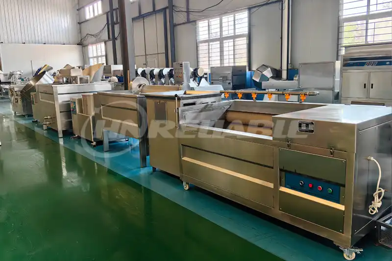 Small-Scale Potato Chips Processing Line